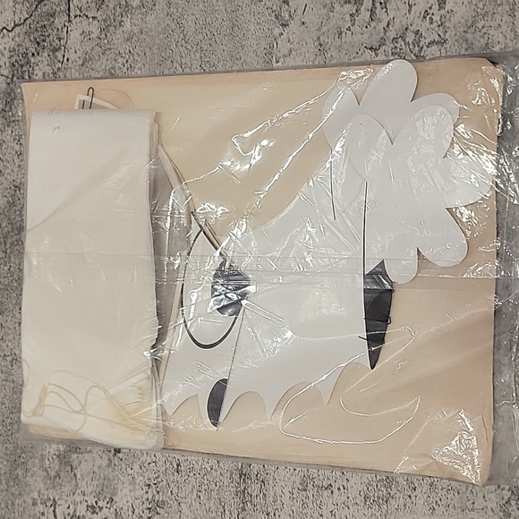 Vintage Rare Amscan Denmark Danish Hanging Honeycomb Halloween Die Cut Ghosts - Picture 2 of 4